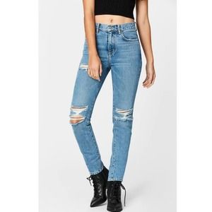 Carmar LF Straight Leg Jeans High Waisted Mom 90s Style Lynx Alexander Size 26